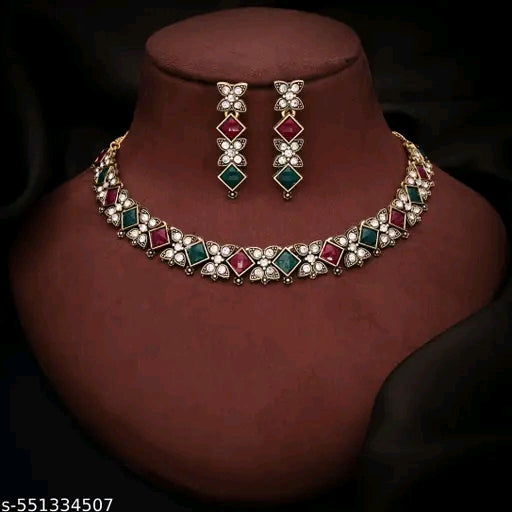 Gold Plated Necklace Set