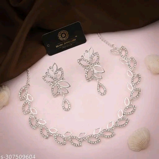 Gold Palted Silver Necklace Set