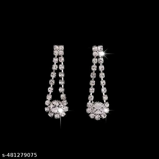 Rhine Stone Crystal Bridal Necklace Set